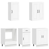 Kitchen Unit PORTO 5 pcs White Engineered Wood 3438275