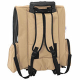 Pet Trolley 3-in-1 Design Sand 48x32x cm Oxford Fabric 42007370