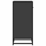 Sideboard Black 35.5x35x76 cm Engineered Wood and Metal 848954