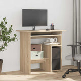 Desk Sonoma Oak 80x45x74 cm Engineered Wood 801367