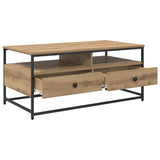 Coffee Table Artisan Oak 100 x 51 x 45 cm Engineered Wood 882765