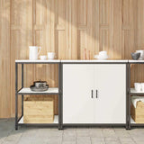 Kitchen Storage Set HATTEM 2 pcs White Cold-rolled Steel 3392681