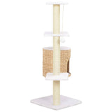 Cat Tree with Sisal Scratching Post Seagrass 170733