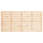 ZNTS Wall Headboard 146x3x63 cm Solid Wood Pine 824733