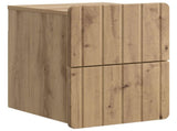 Wall-Mounted Bedside Cabinet Artisan Oak 33 x 34.5 x 43 cm 898313
