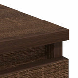 Sideboard Brown Oak 80x35x76 cm Engineered Wood 861739