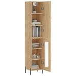 Highboard Sonoma Oak 34.5x34x180 cm Engineered Wood 3199052