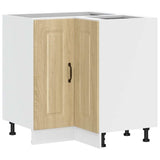 Kitchen Corner Base Cabinet Kalmar Sonoma Oak Engineered Wood 853510