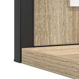 Bathroom Furniture Set with Shelf 3 pcs Brown Engineered wood 3345146