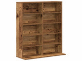 CD Cabinet Oak Wood 65 x 23.5 x 97.5 cm Engineered Wood 8012686