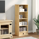 CD Cabinet Corona 40x30x110 cm Solid Wood Pine 4005683