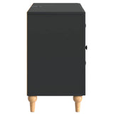 TV Cabinet with Drawer Black 89 x 34.5 x 60 cm Engineered Wood 894196