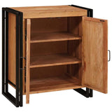Bedside Cabinet Brown 66 x 35 x 76 cm Solid acacia wood 4102776