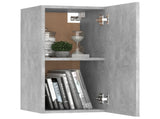 2 pcs Concrete Grey Engineered Wood 803335