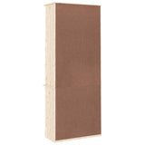 Bookcase with Drawers ALTA 77x35x186.5 cm Solid Wood Pine 353953