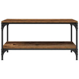 Coffee Table Old Wood 80 x 50 x 40 cm Engineered Wood 883494