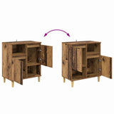 Sideboards 3 pcs Old Wood 60 x 35 x 70 cm Engineered Wood 3415559