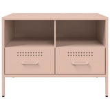 TV Cabinets 2 pcs Pink 68x39x50.5 cm Steel 843045