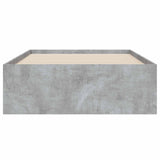 Bed Frame with Storage Grey Sonoma 80 x 200 cm Engineered Wood 3429609