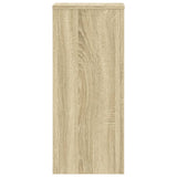 Plant Stands 2 pcs Sonoma Oak 30x30x70 cm Engineered wood 852926