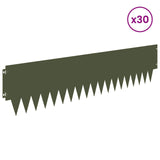 Lawn Edging 30 pcs metal 8008298