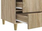 Bedside Cabinet Sonoma Oak 43 x 41 x 66.5 cm Engineered Wood 894557