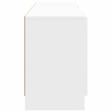 TV Cabinet High Gloss White 150 x 31 x 47 cm Engineered Wood 895839