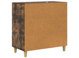 Drawer Cabinet Smoked Oak 66 x 34.5 x 90 cm Engineered Wood 894610