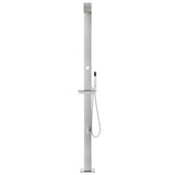 Garden Shower 220 cm Stainless Steel 315939
