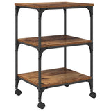 Printer Stand Old Wood 50 x 41 x 75 cm Engineered Wood 882998