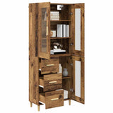 Highboard Old Wood 69.5 x 34 x 180 cm Engineered Wood 3415659