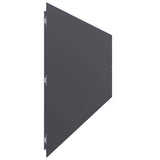 Lawn Edgings 10 pcs Anthracite 25x103 cm Cold-rolled Steel 860168