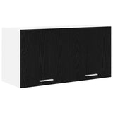 Hanging Cabinet Black Oak 80 x 31 x 40 cm Engineered Wood 884179