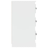 Sideboard White Engineered wood, metal Small Sideboard 816224