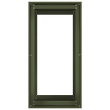 Planter Olive Green 40x80x80 cm Steel 860776