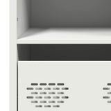 Highboard White 68x39x103.5 cm Steel 851411