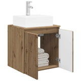 Wall-Mounted Sink Vanity Artisan Oak 49.5 x 41 x 62.5 cm 890421