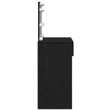 Dressing Table Black Oak 100 x 40 x 120 cm Engineered Wood 868862