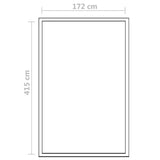 Greenhouse Aluminium 421x190x195 cm 15.6 m 45217