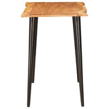 Dining Tables Brown and Black 110 x 55 x 78 cm Solid Mango Wood 4104611