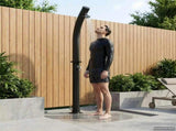 Solar Shower with Shower Head 20 L PVC, ABS, Zinc Alloy Black 42039810