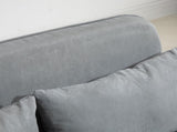 Two-Seater Click-Clack Sofa Bed - Light Grey T3398P330484