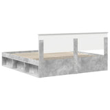 Bed Frame with Headboard Concerte 180 x 200 cm Solid Pine Wood 3410567