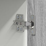 Hanging Cabinet Grey Sonoma and White 50 x 31 x 100 cm 884351