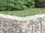 Gabion Raised Beds 4 pcs 30x30x50/100/150/200 cm Iron 151252