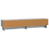 TV Cabinet Grey Sonoma 147 x 34.5 x 30 cm Engineered Wood 894021