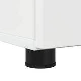 Bathroom Cabinet with Storage High Gloss White 60 x 35 x 80 cm 883308