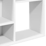 Room Divider/Book Cabinet White 100x24x140 cm Engineered Wood 800441