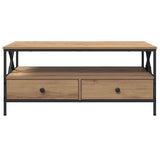 Coffee Table Artisan oak 100 x 51 x 45 cm Engineered wood 874095