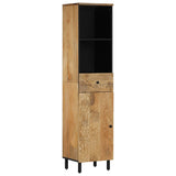 Bathroom Cabinet 38x33x160 cm Solid Wood Mango 356913